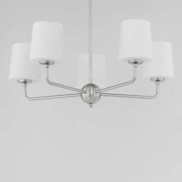 Maxim Lighting Bristol 5-Light Chandelier Satin Nickel