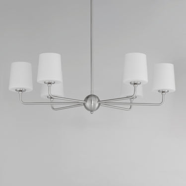 Maxim Lighting Bristol 6-Light Chandelier Satin Nickel