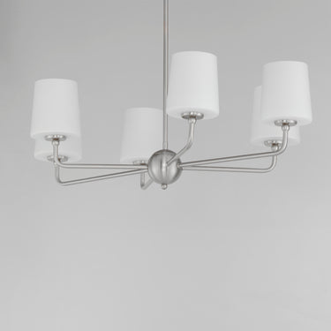 Maxim Lighting Bristol 6-Light Chandelier Satin Nickel