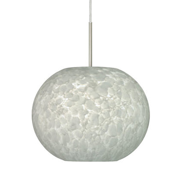 Luna cable pendant: Carrera glass shade | Besa Lighting