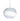 Luna stem pendant: Opal Frost glass shade | Besa Lighting