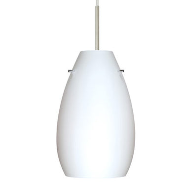 Pera 9 cable pendant: Opal Matte glass shade | Besa Lighting