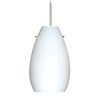 Pera 9 cable pendant: Opal Matte glass shade | Besa Lighting
