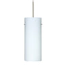 Stilo 10 cable pendant: Opal Matte glass shade | Besa Lighting