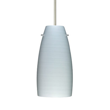 Tao 10 cable pendant: Chalk glass shade | Besa Lighting