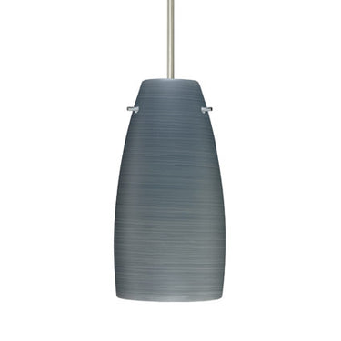 Tao 10 cable pendant: Titan glass shade | Besa Lighting