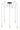 Early Electric Multi Light Pendant by Maxim - 12125BKAB