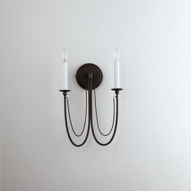 Maxim Lighting Plumette 2-Light Wall Sconce Chestnut Bronze