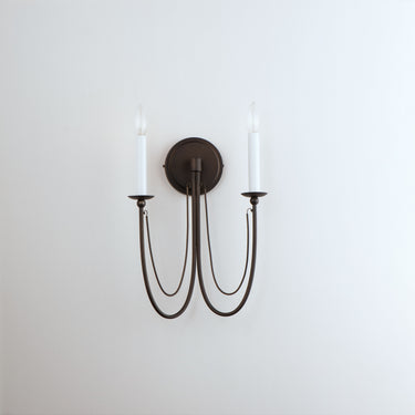 Maxim Lighting Plumette 2-Light Wall Sconce Chestnut Bronze