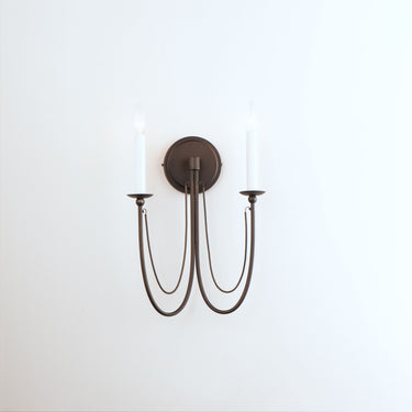 Maxim Lighting Plumette 2-Light Wall Sconce Chestnut Bronze