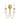 Maxim Lighting Plumette 2-Light Wall Sconce w Crystal Gold Leaf