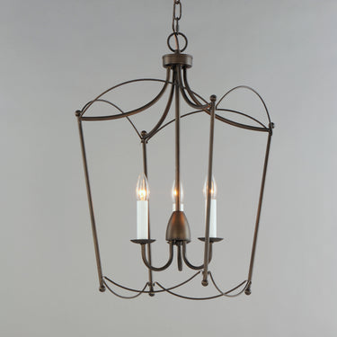 Maxim Lighting Plumette 3-Light Pendant Chestnut Bronze