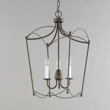 Maxim Lighting Plumette 3-Light Pendant Chestnut Bronze
