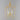 Maxim Lighting Plumette 3-Light Pendant Gold Leaf