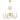 Maxim Lighting Plumette 6-Light Chandelier w Crystal Gold Leaf
