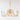 Maxim Lighting Plumette 6-Light Chandelier Gold Leaf