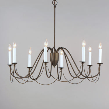 Maxim Lighting Plumette 8-Light Chandelier Chestnut Bronze