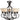Maxim Lighting Manor 5-Light Chandelier Oil Rubbed Bronze