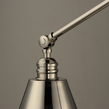 Maxim Lighting Library Wall Sconce Polished Nickel