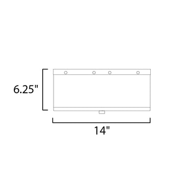 Maxim Lighting Clover 3-Light Flush Mount Satin Brass