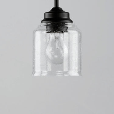 Maxim Lighting Acadia 3-Light Semi-Flush Mount/Chandelier Black