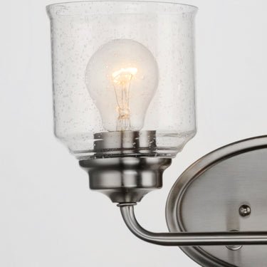 Maxim Lighting Acadia 2-Light Bath Vanity Satin Nickel