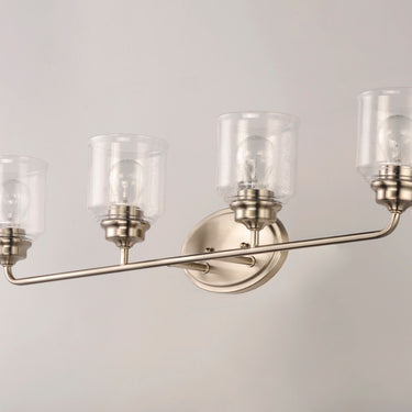 Maxim Lighting Acadia 4-Light Bath Vanity Satin Nickel