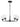 Acadia Single Tier Chandelier by Maxim - 12266CDBK
