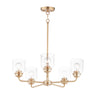 Maxim Lighting Acadia 5-Light Chandelier Heritage