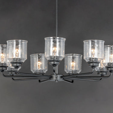 Maxim Lighting Acadia 8-Light Chandelier Black