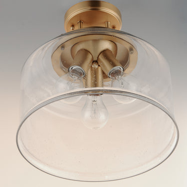 Maxim Lighting Acadia 3-Light Semi-Flush Mount Heritage