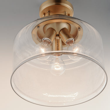 Maxim Lighting Acadia 3-Light Semi-Flush Mount Heritage