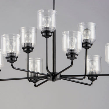 Maxim Lighting Acadia 9-Light Chandelier Black