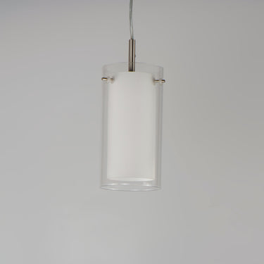 Maxim Lighting Duo Mini LED Pendant Satin Nickel