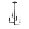 Maxim Lighting Madeira 4-Light Chandelier Anthracite