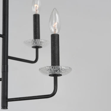 Maxim Lighting Madeira 4-Light Chandelier Anthracite