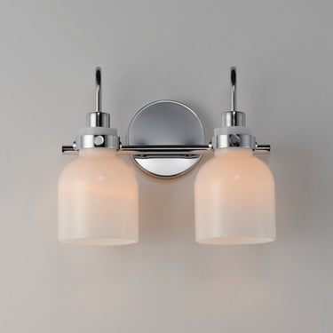 Maxim Lighting Milk 2-Light Bath Vanity Polished Chrome