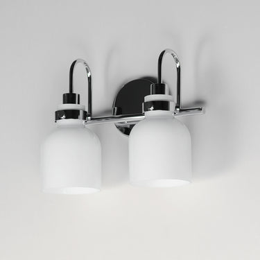 Maxim Lighting Milk 2-Light Bath Vanity Polished Chrome