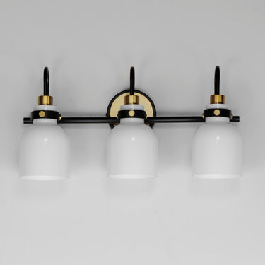 Maxim Lighting Milk 3-Light Bath Vanity Satin Brass