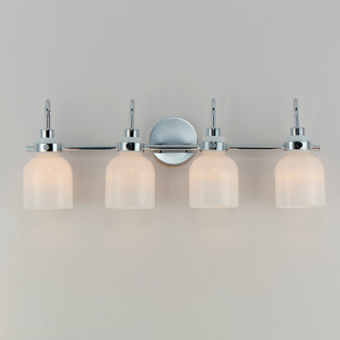 Maxim Lighting Milk 4-Light Bath Vanity Polished Chrome