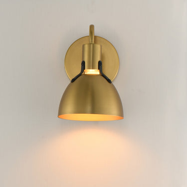 Maxim Lighting Dusk Wall Sconce Satin Brass