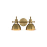 Maxim Lighting Dusk 2-Light Wall Sconce Satin Brass