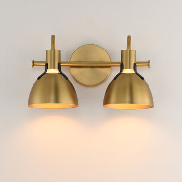 Maxim Lighting Dusk 2-Light Wall Sconce Satin Brass