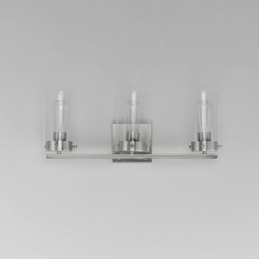 Maxim Lighting Pinn 3-Light Bath Vanity Satin Nickel