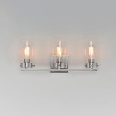Maxim Lighting Pinn 3-Light Bath Vanity Satin Nickel