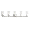 Maxim Lighting Pinn 5-Light Bath Vanity Satin Nickel