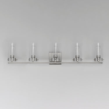 Maxim Lighting Pinn 5-Light Bath Vanity Satin Nickel
