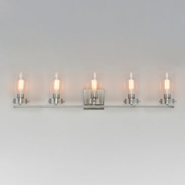 Maxim Lighting Pinn 5-Light Bath Vanity Satin Nickel