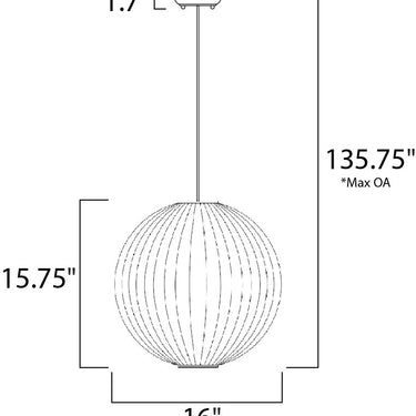 Maxim Lighting Pinn 5-Light Bath Vanity Black/Satin Brass