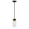 Maxim Lighting Pinn Mini Pendant Black/Satin Brass